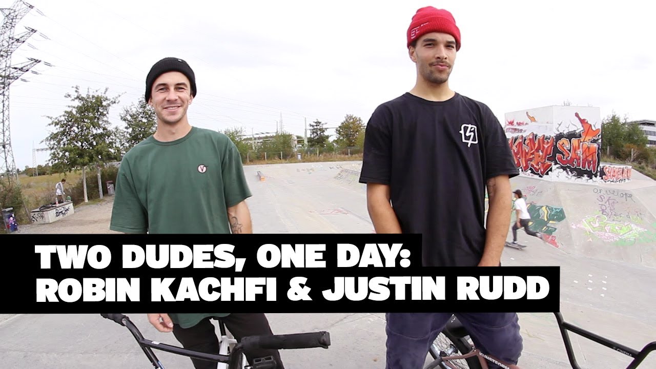 Two Dudes, One Day – Robin Kachfi & Just Rudd @ Skatepark Mannheim