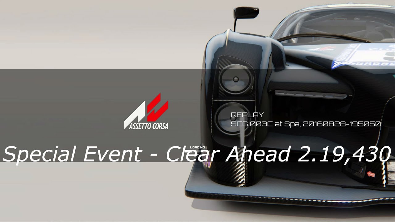 Assetto Corsa PS4: Clear Ahead - Gold 2.19,430