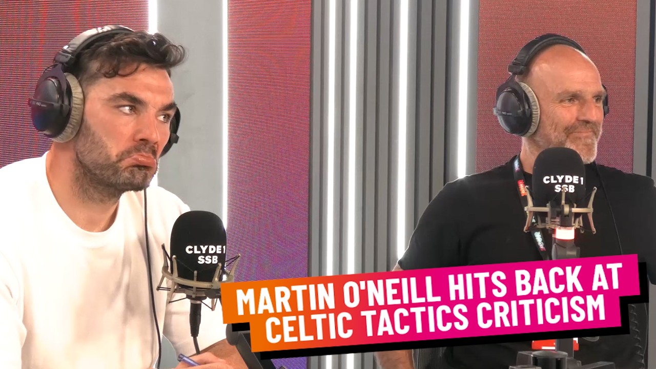 MARTIN O'NEILL HITS BACK AT CELTIC TACTICS CRITICISM | WEDNESDAY 16TH SEPTEMBER