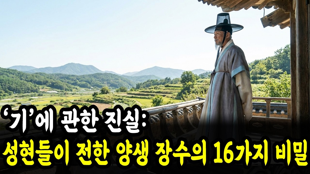 ‘기’에 관한 진실: 성현들이 전한 양생 장수의 16가지 비밀