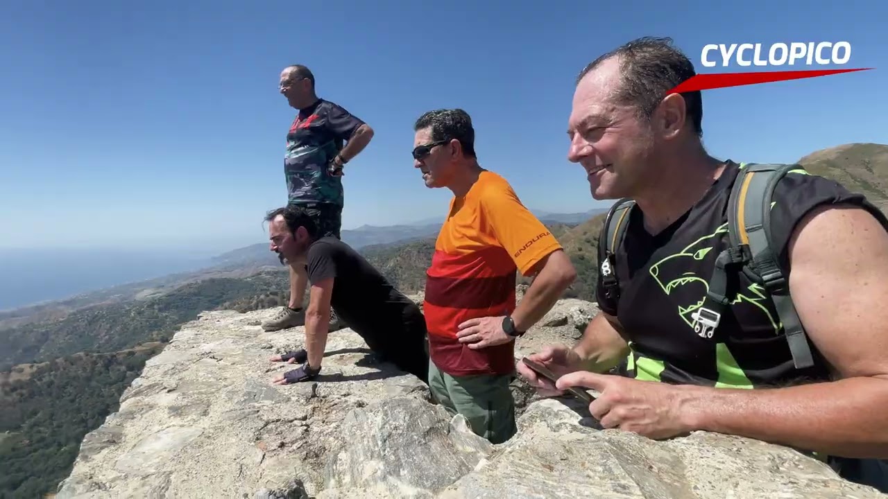 Sicilia in MTB al castello Belvedere di Fiumedinisi (Messina)
