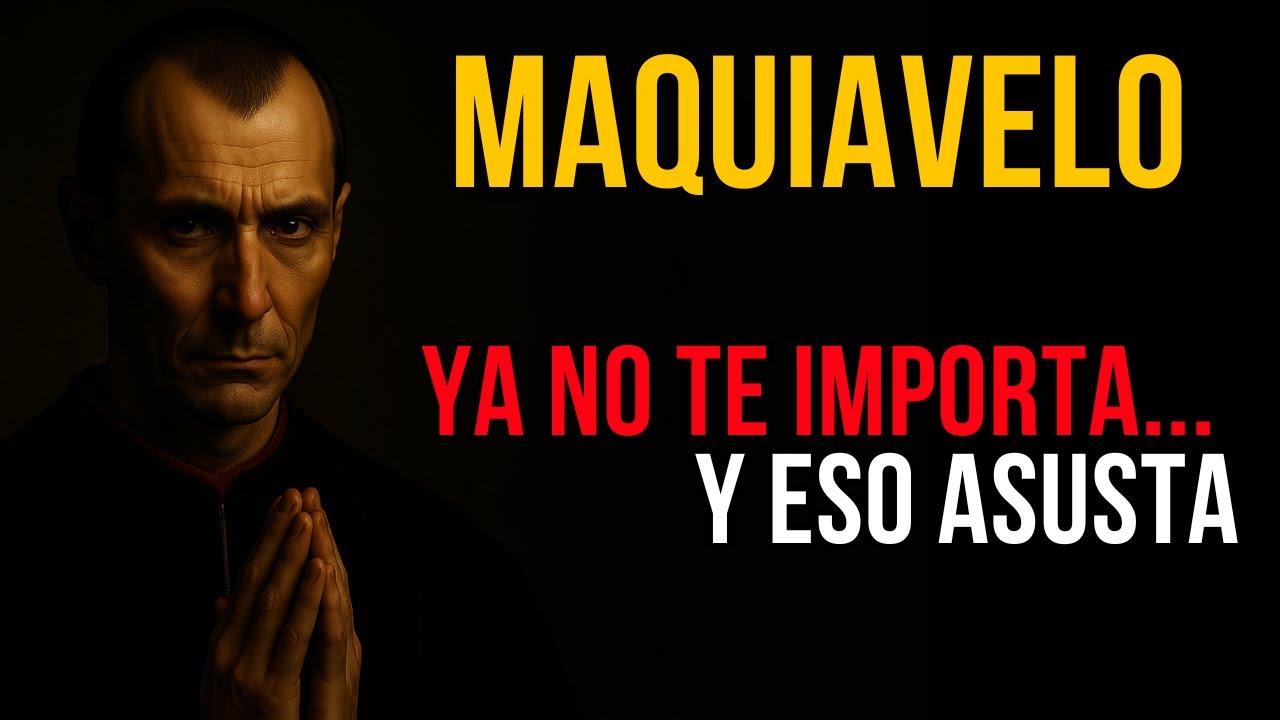 Te Conviertes en Alguien Peligroso Cuando Ya No Te Importa Nada Según Maquiavelo