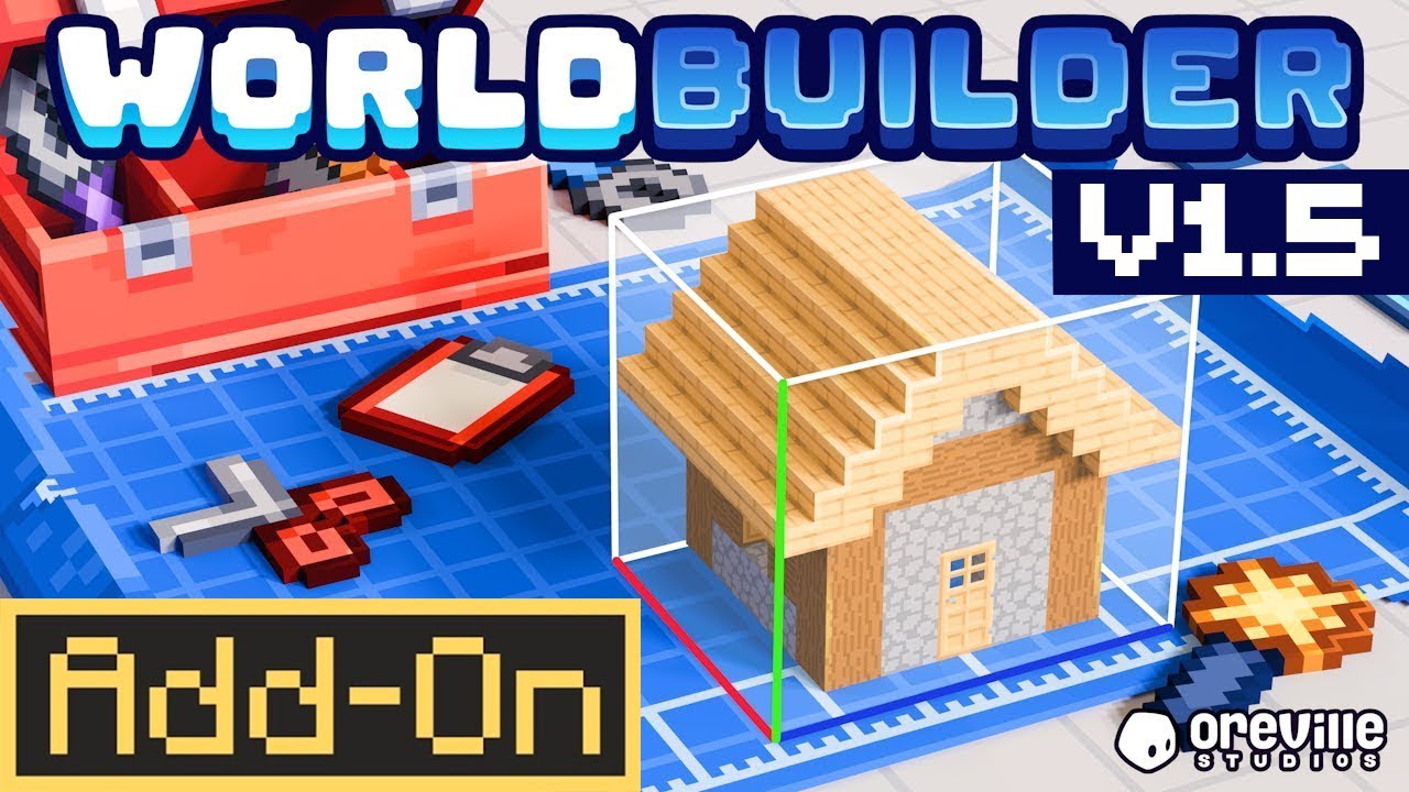 WORLD BUILDER 1.5 ADDON: ЛУЧШИЙ инструмент для редактирования мира для Minecraft Bedrock Edition