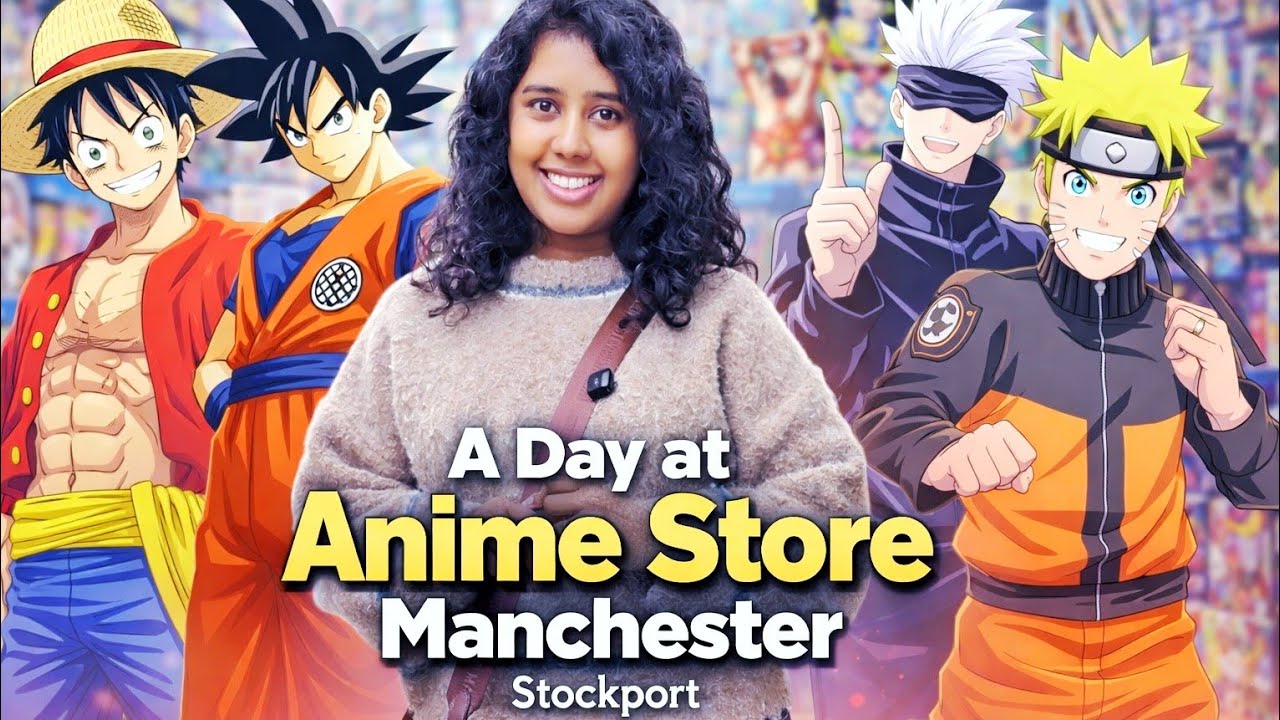 UK Anime Fans Are CRAZY! 🇬🇧 Visiting a Secret Anime Pop-Up Store #AnimeUK#ManchesterVlog#IndianInUK