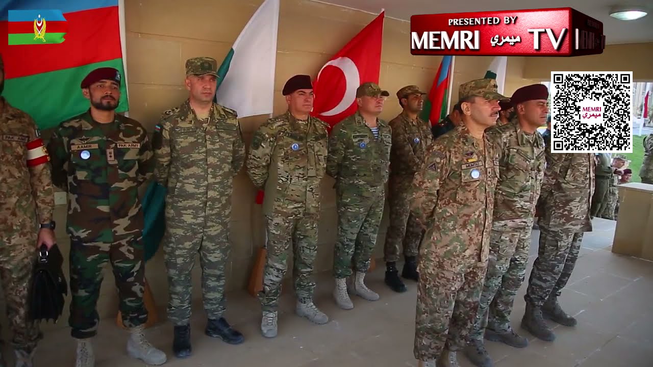Closing Ceremony of &ldquo;Three Brothers &ndash; 2021&rdquo; Azerbaijan, Turkey, Pakistan Joint Military Drill