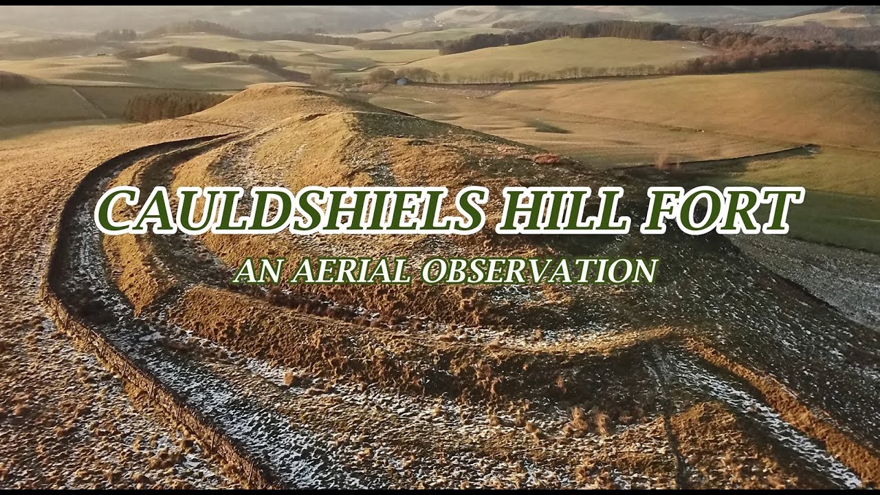 Cauldshiels Hill Fort.  An Aerial Observation