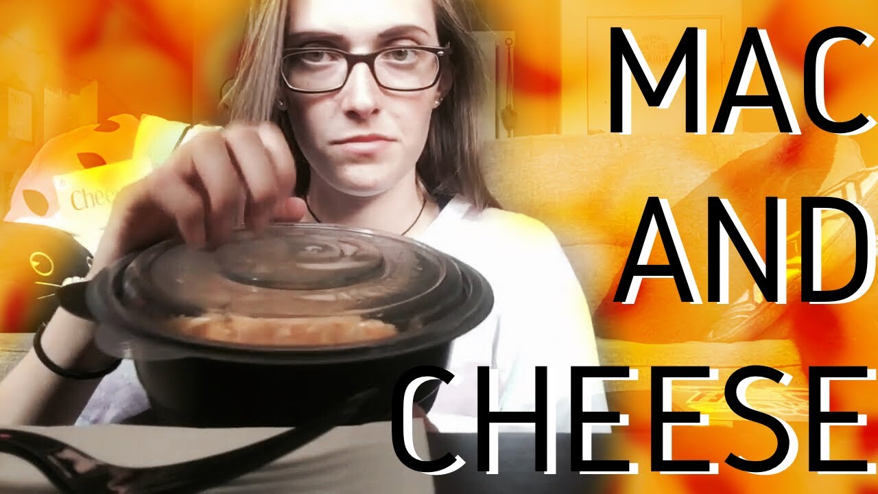 ASMR LO-FI Eating MAC and CHEESE 🧀 mm yummy
