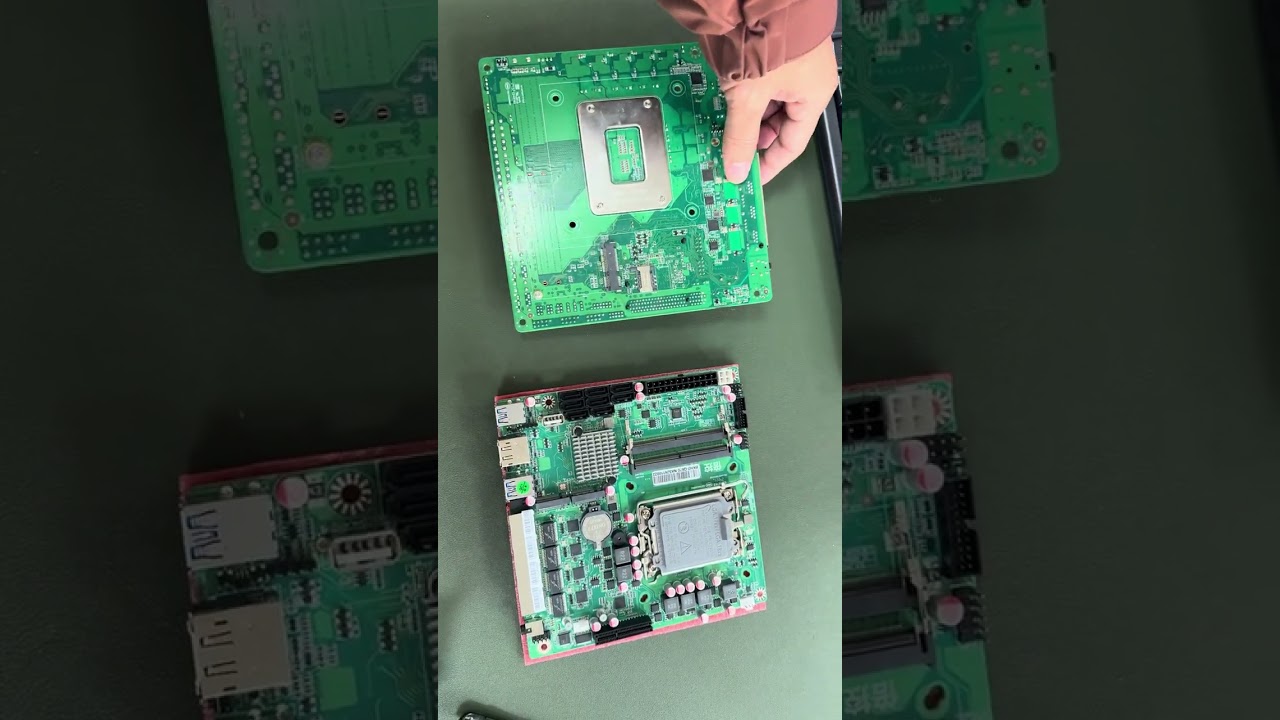 Q670 B760 chip NAS Motherboard Vpro Management Replacement ipmi Support 12 13 14 generation core 8