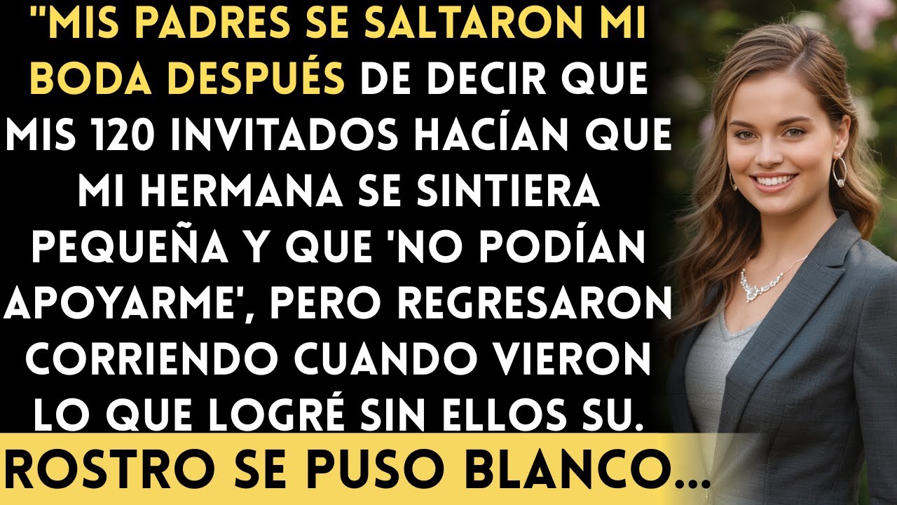 Mis padres se saltaron mi boda porque me negué a que fuera 'menos lujosa' que la de mi hermana...