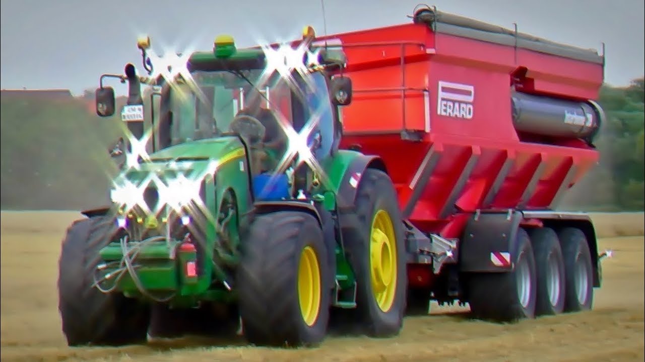 Harvest/Ernte 2018 - 7x Claas Lexion, John Deere S 770i & T series, Case IH 9120, 2x New Holland CX