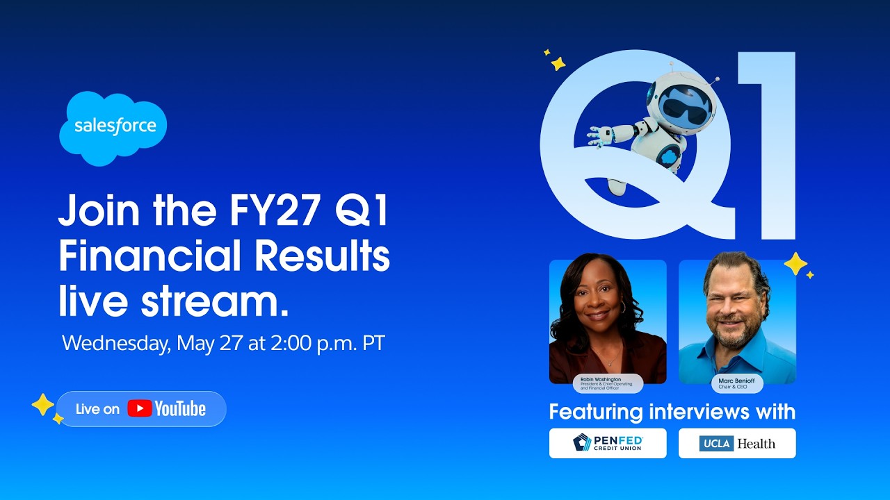 Salesforce FY27 Q1 Financial Results