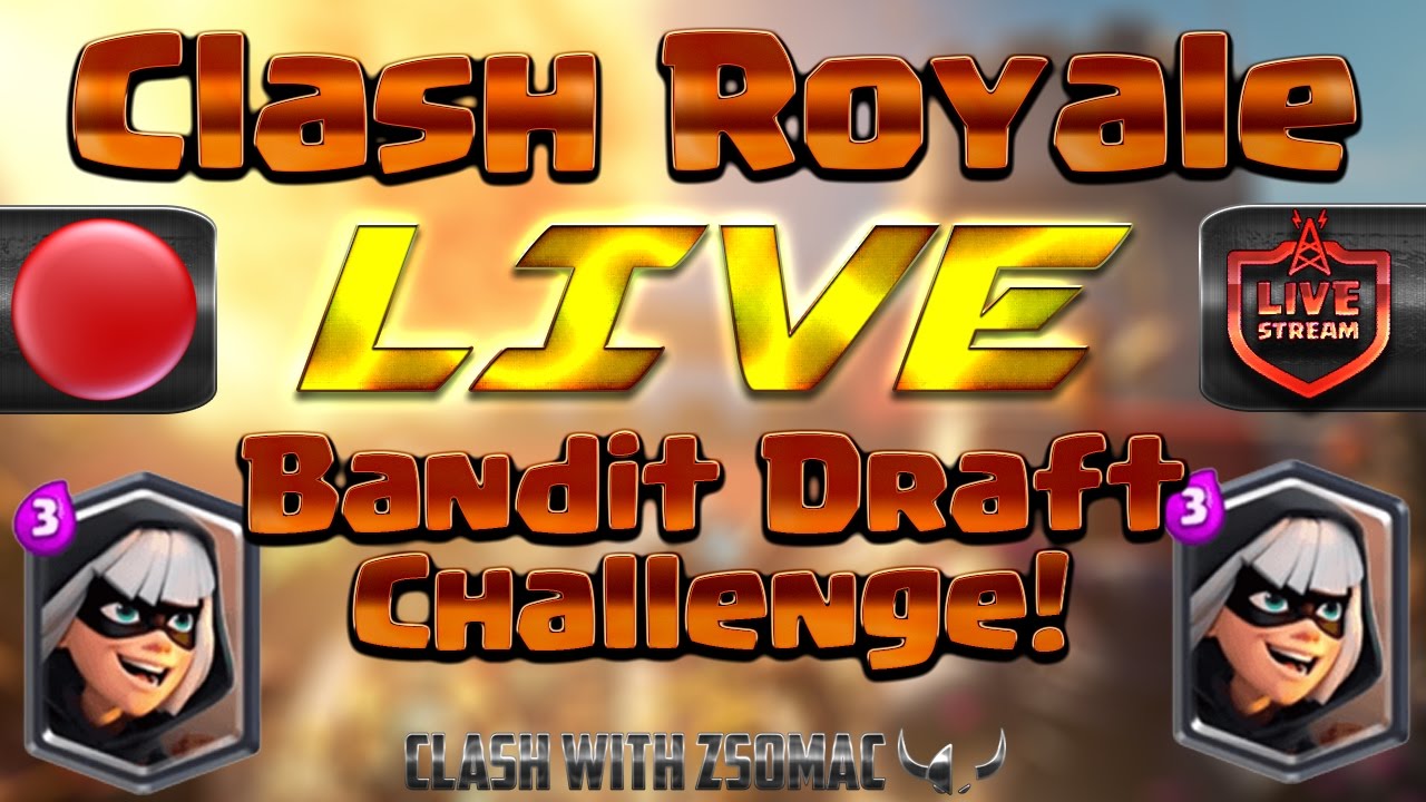 Bandit Draft Challenge | Clash Royale Magyarul