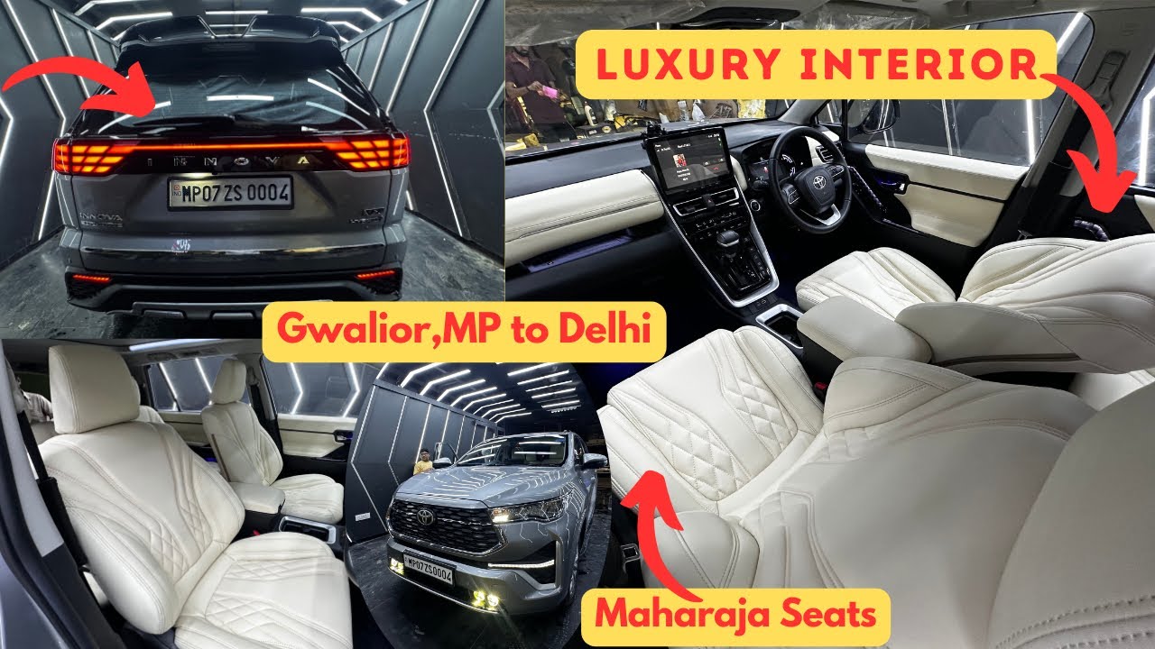 Hycross 2025: Audio और Interior मे Maharaja Seat का Comfort भी ✅ | Toyota Innova Hycross Modified ✅
