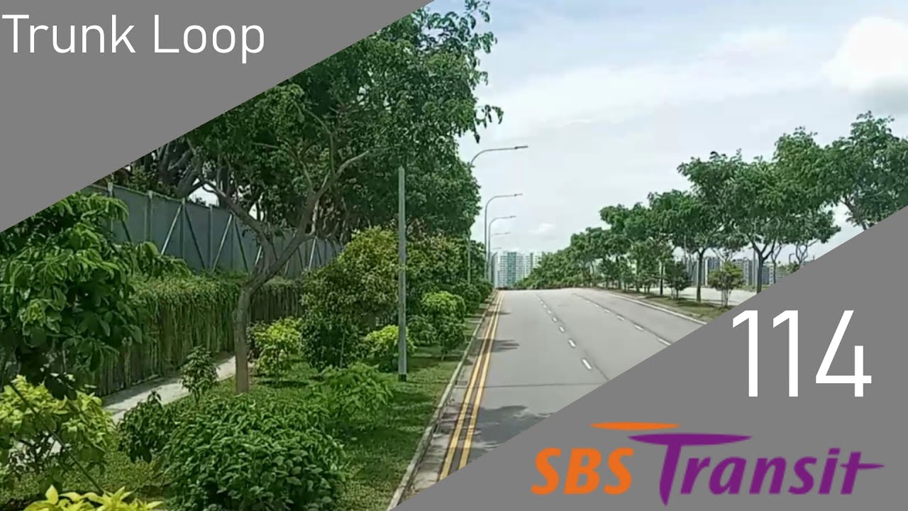 [ARCHIVED] Singapore SBS Transit Trunk Bus Service 114 Route Visual