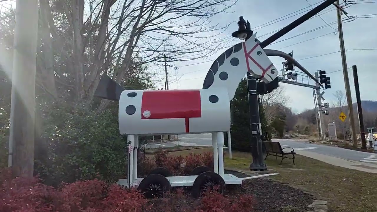Driving through Tryon, NC on Saturday February 17