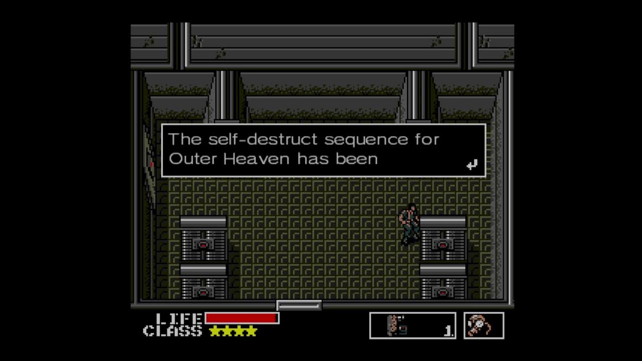 Quick gameplay Live Stream- Metal Gear 1
