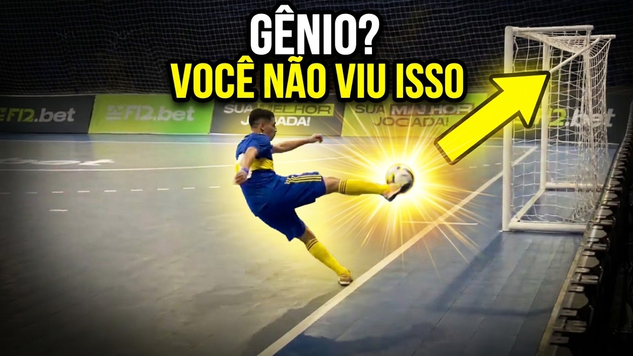 SE ACHA BOM NO FUTSAL? ENTÃO ASSISTE ESSE VÍDEO 😱