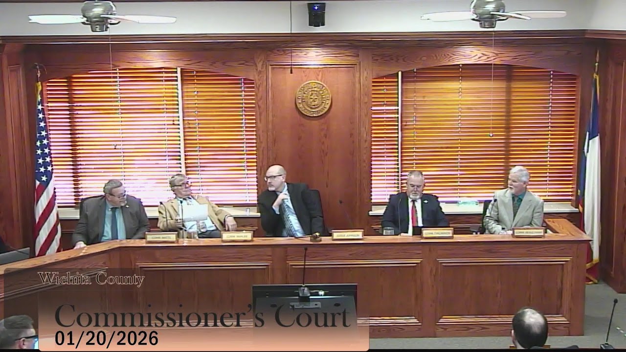 Commissioner's Court  1/13/2026