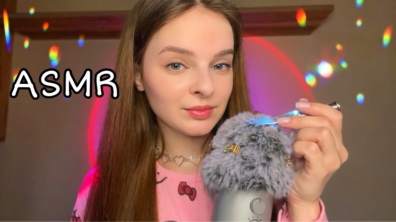 ASMR 🐞 Bug Searching + Scalp Check on Fluffy Mic 🎧✨