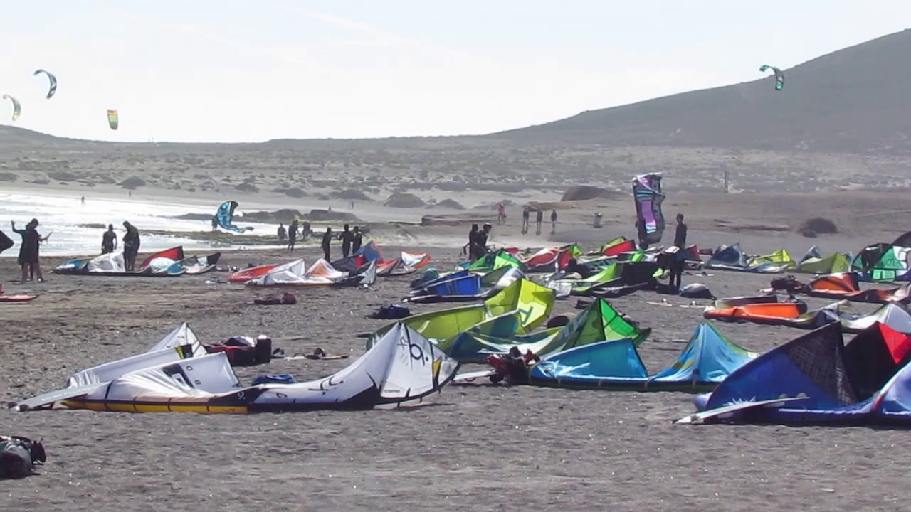 EXTREME CRASH TENERIFE KITE BEACH MEDANO TENERIFE