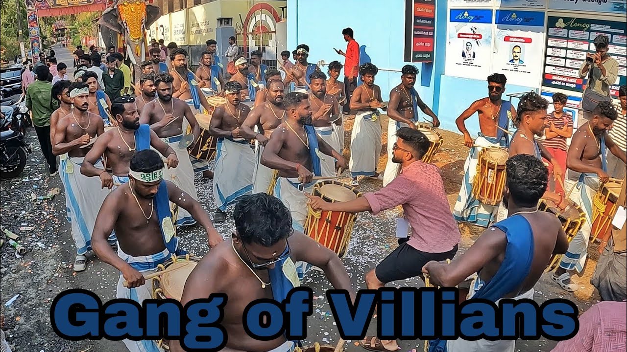 ഇവർ തകർത്തുട്ടാ 🔥🔥🔥 | Gang of Villians Shinkarimelam | Chalissery pooram 2026