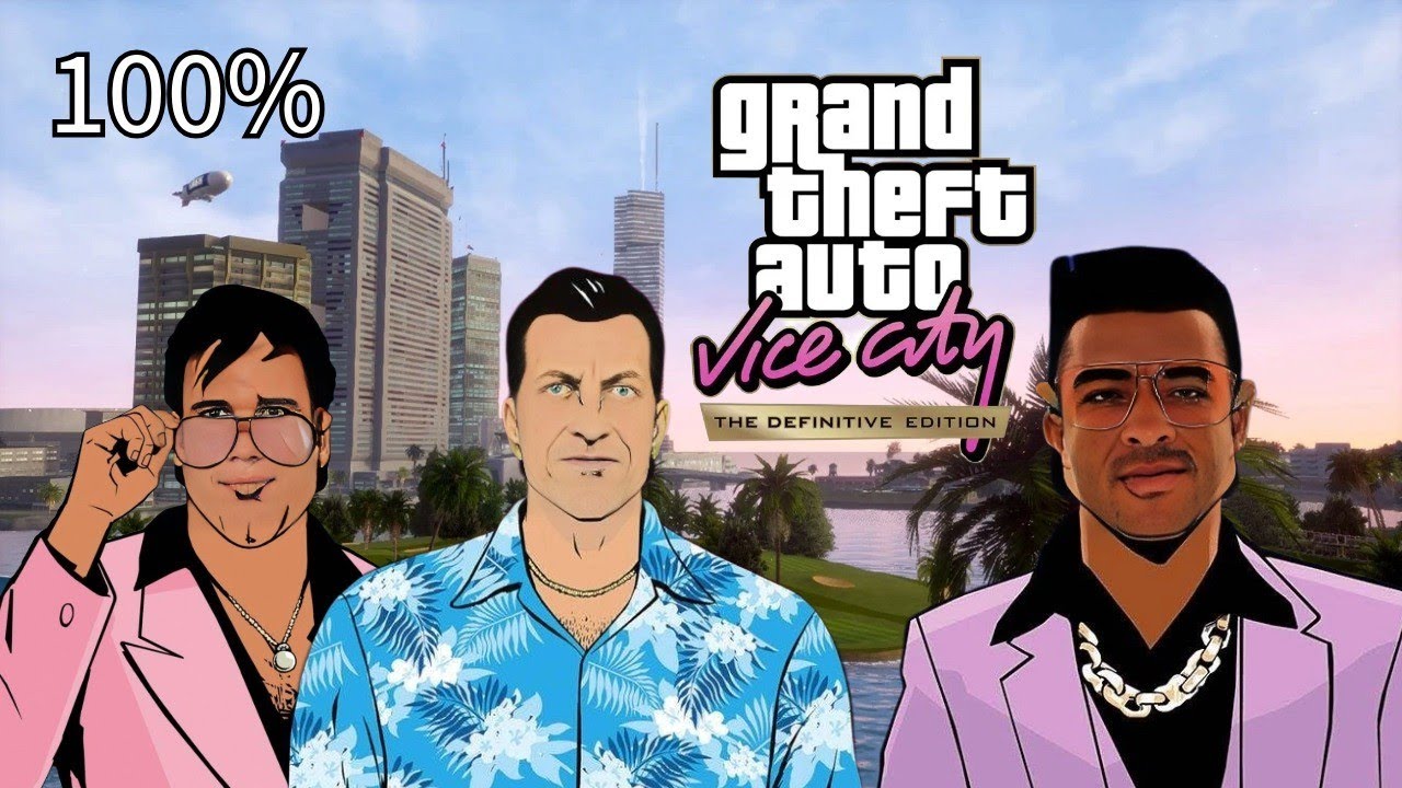 GTA Vice City  Definitive Edition - 100 % - Parte 1