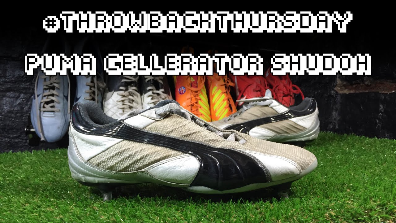 PUMA Cellerator Shudoh #ThrowbackThursday | Footy-Boots.com