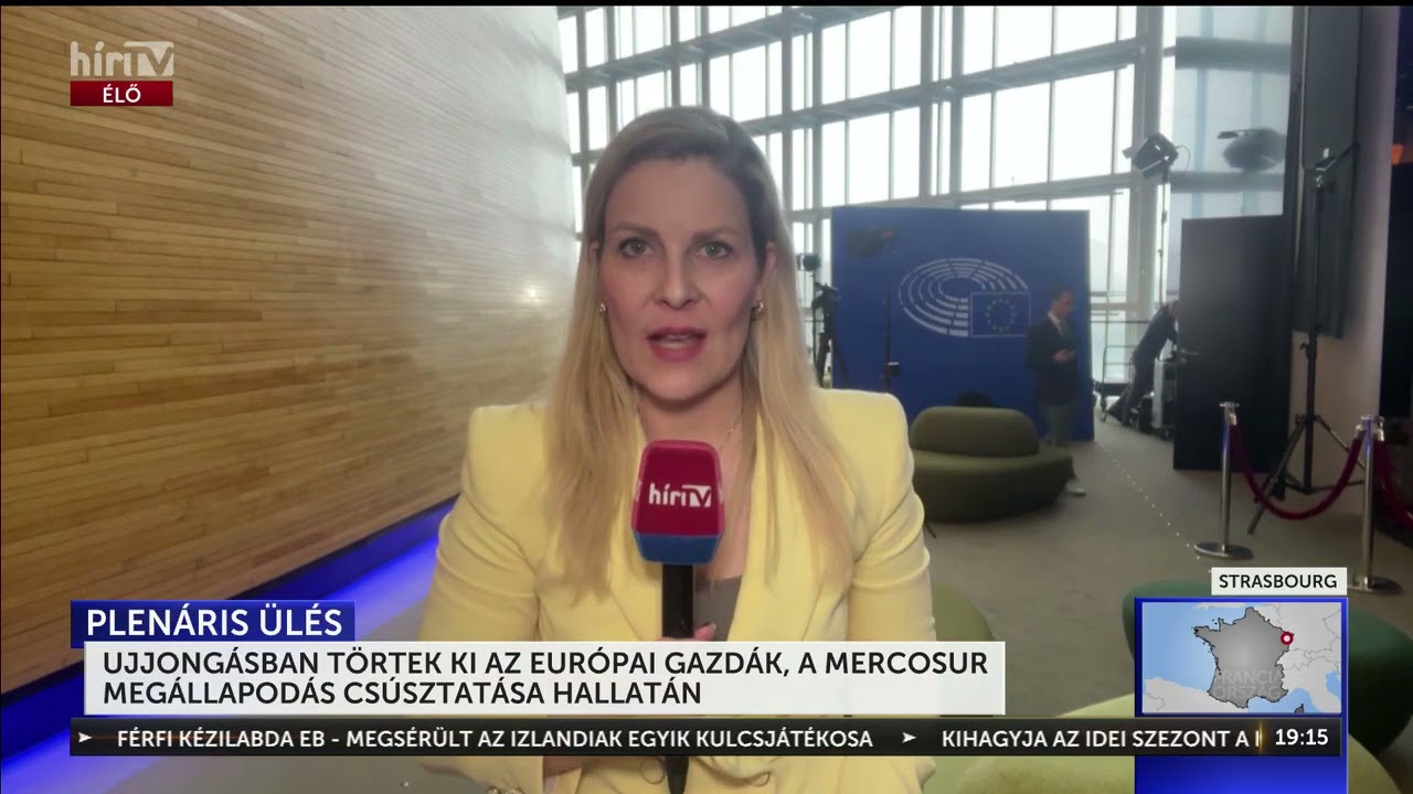 Ujjongtak az európai gazdák a Mercosur-megállapodás csúsztatása miatt - HírTV