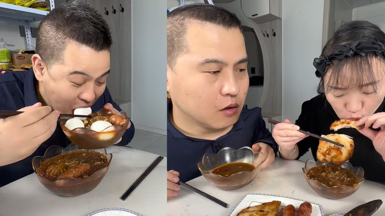 Prank Husband: Stupid Husband Stole My Eggs And Missed The Delicious Roast Chicken|Couple eating
