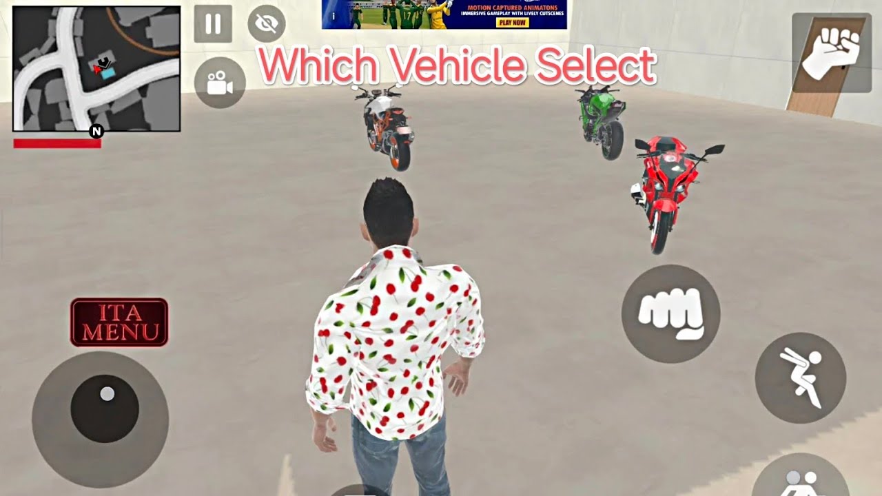 Indian GTA Game - Which Vehicle Select 