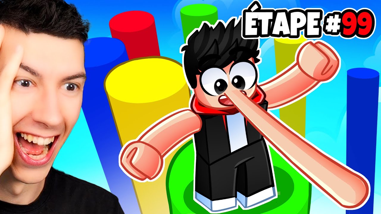 Roblox OBBY mais j'ai un LONG NEZ...