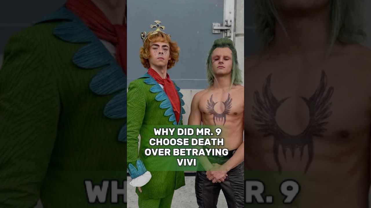 Why did Mr.9 choose death over betraying ViVi?#onepieceliveaction #netflix #onepiece