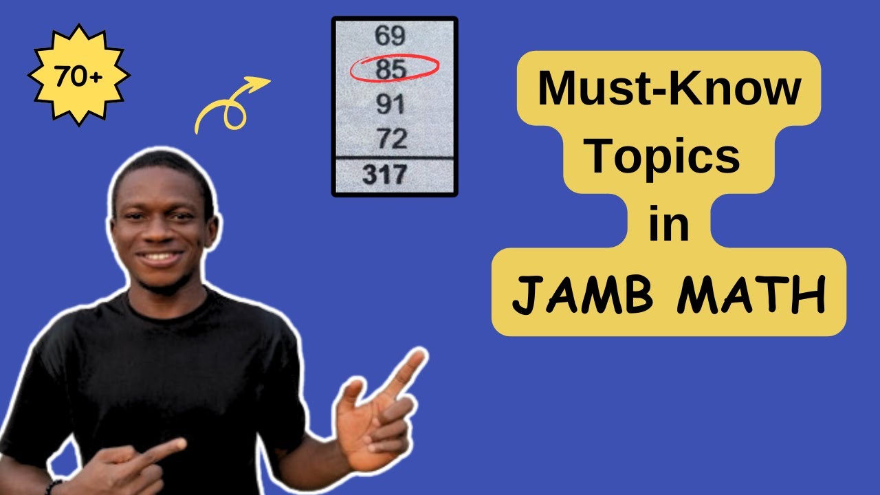 JAMB Mathematics: Top 15 Repeated Topics You Can't Miss!