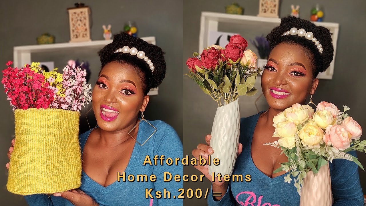 Affordable Home Decor Shopping at Stage Market/ Home Decor Haul Nairobi