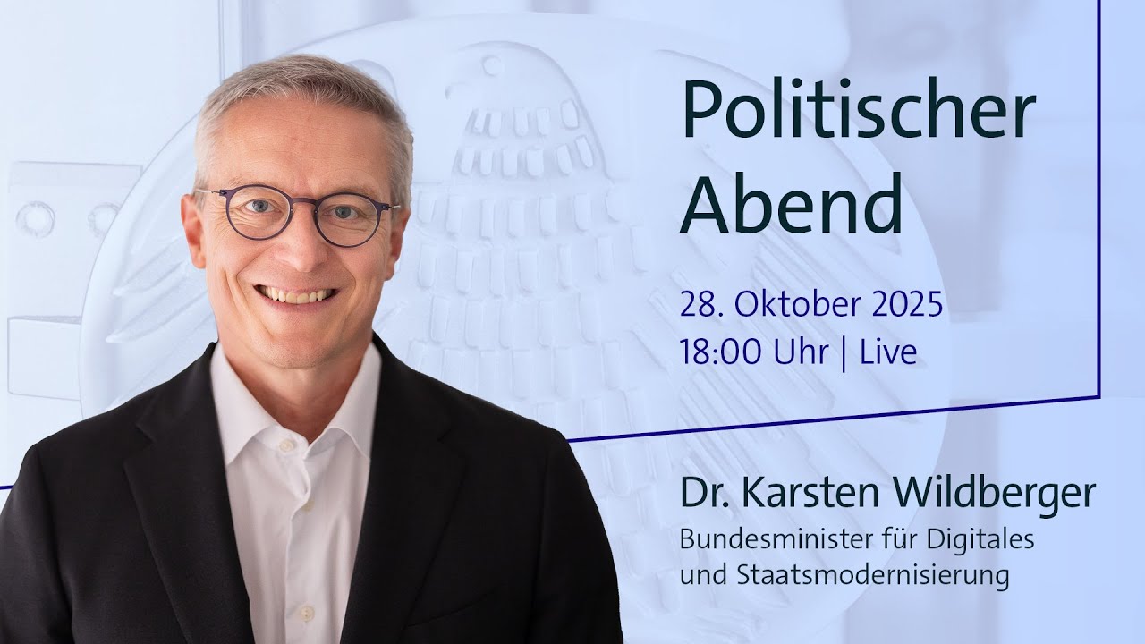 Wie bringen wir den Staat ins digitale Zeitalter? | Bundesdigitalminister Dr. Karsten Wildberger