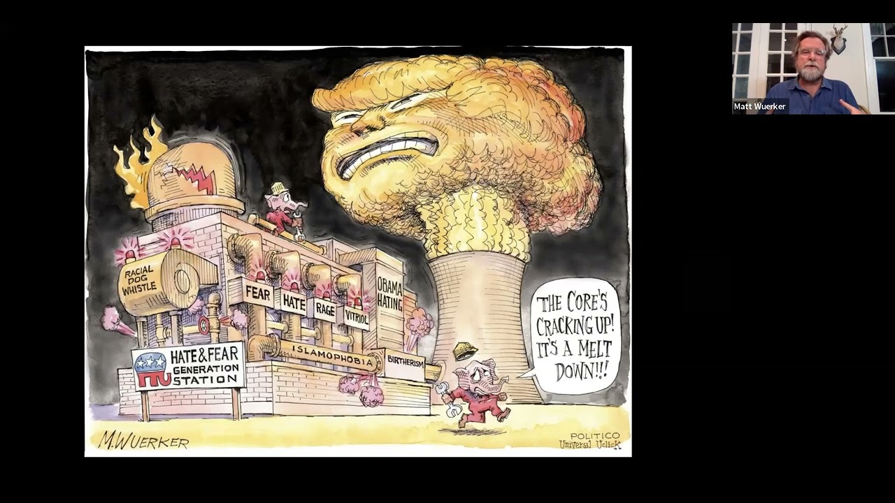 Tuesday Talks: If You're Not Confused, You're Not Thinking Clearly - with Matt Wuerker
