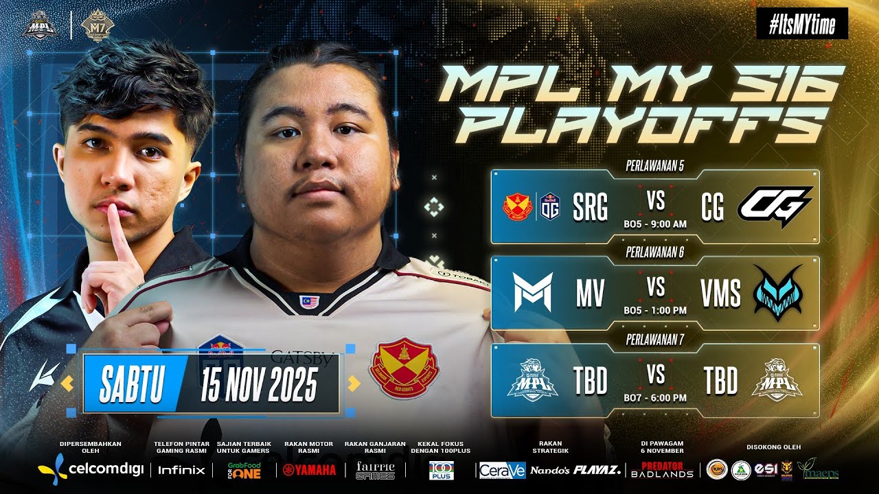 LIVE | [BM] MPL MY Season 16 Playoffs Hari 3_Part 2