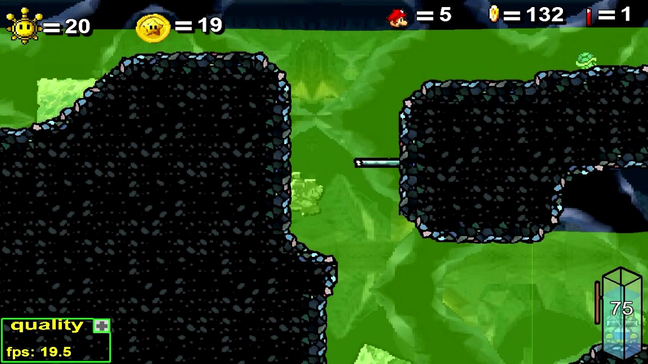 Super Mario 63 Gameplay Part 5 (Hazy Maze Cave - Frosty Fludd)