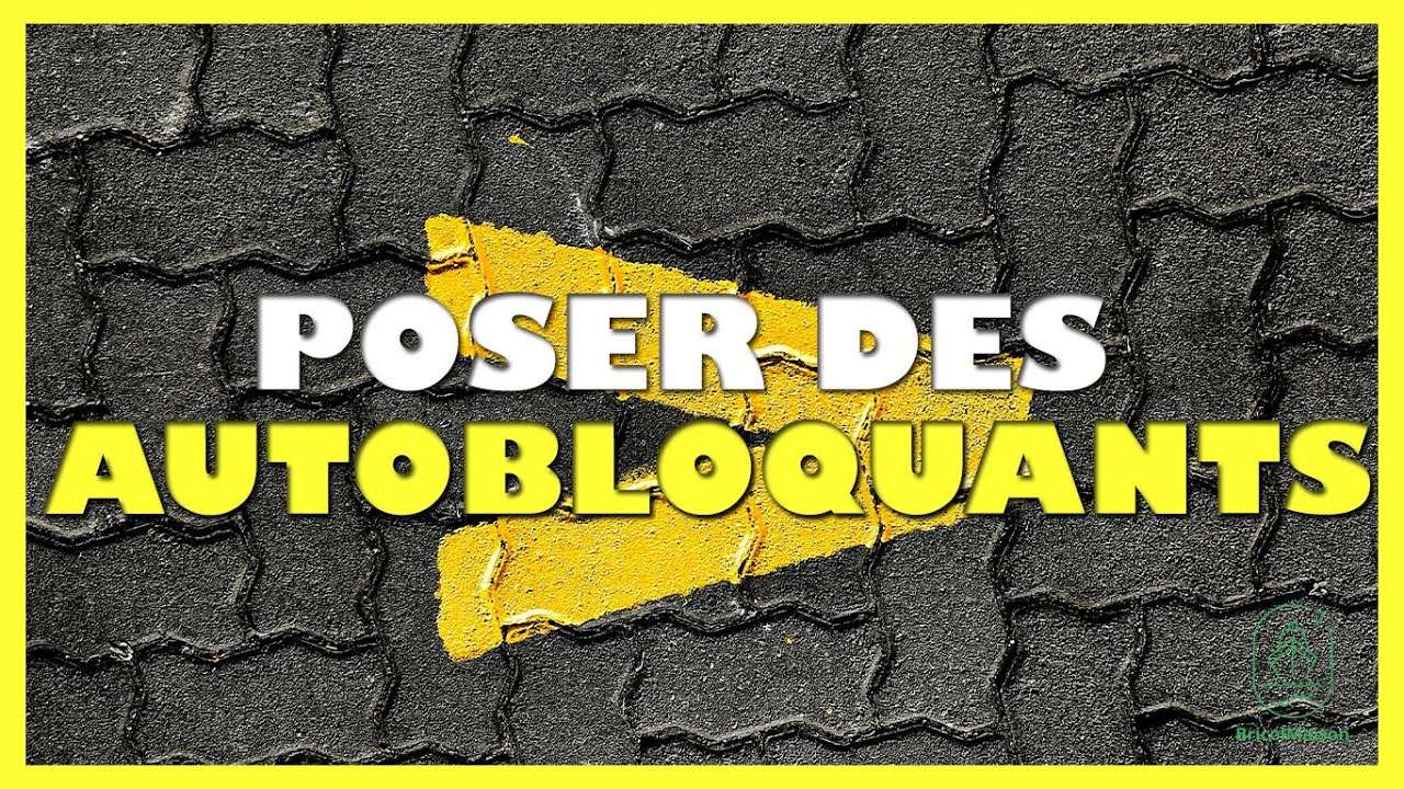 Comment poser des autobloquants sur sable pour pav&eacute;
