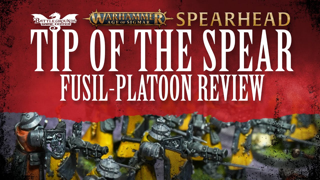 Tip of the Spear : Spearhead Review - Fusil-Platoon