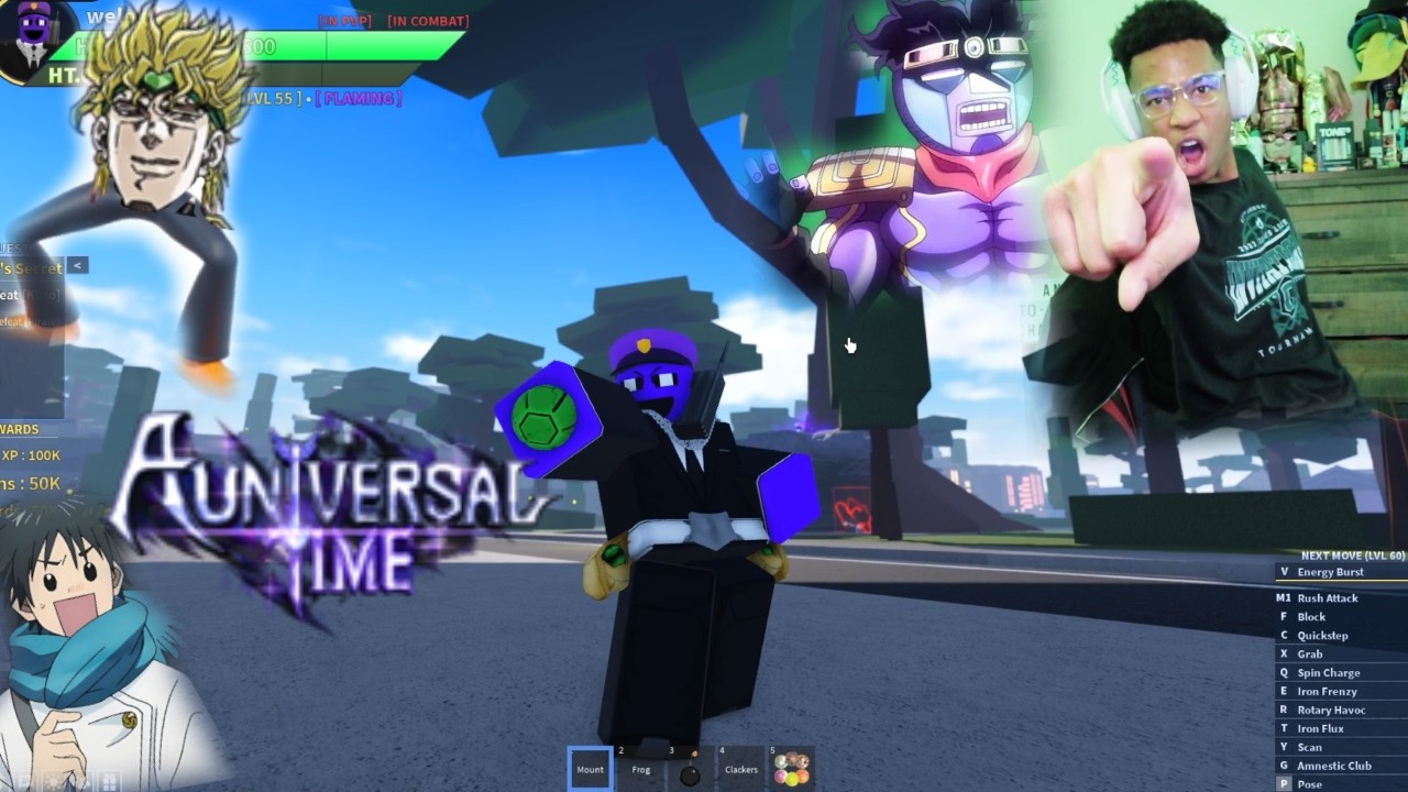 TESTING OUT ALL MY OLD STANDS CS ITS BEEN A MIN.. | A Universal Time Roblox