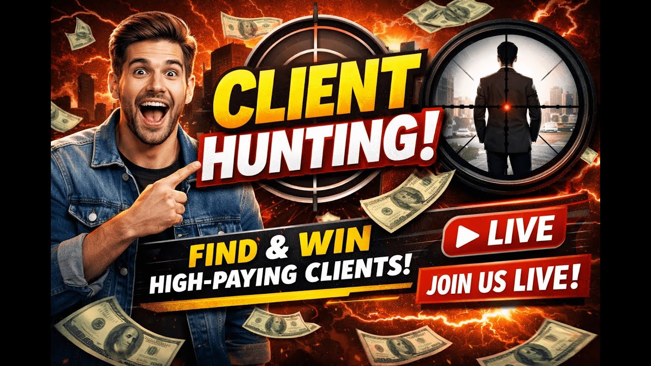 Client Hunting Live Course for Beginners