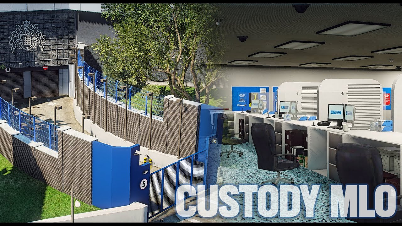 Metropolitan Police Custody Suite | FiveM MLO Showcase