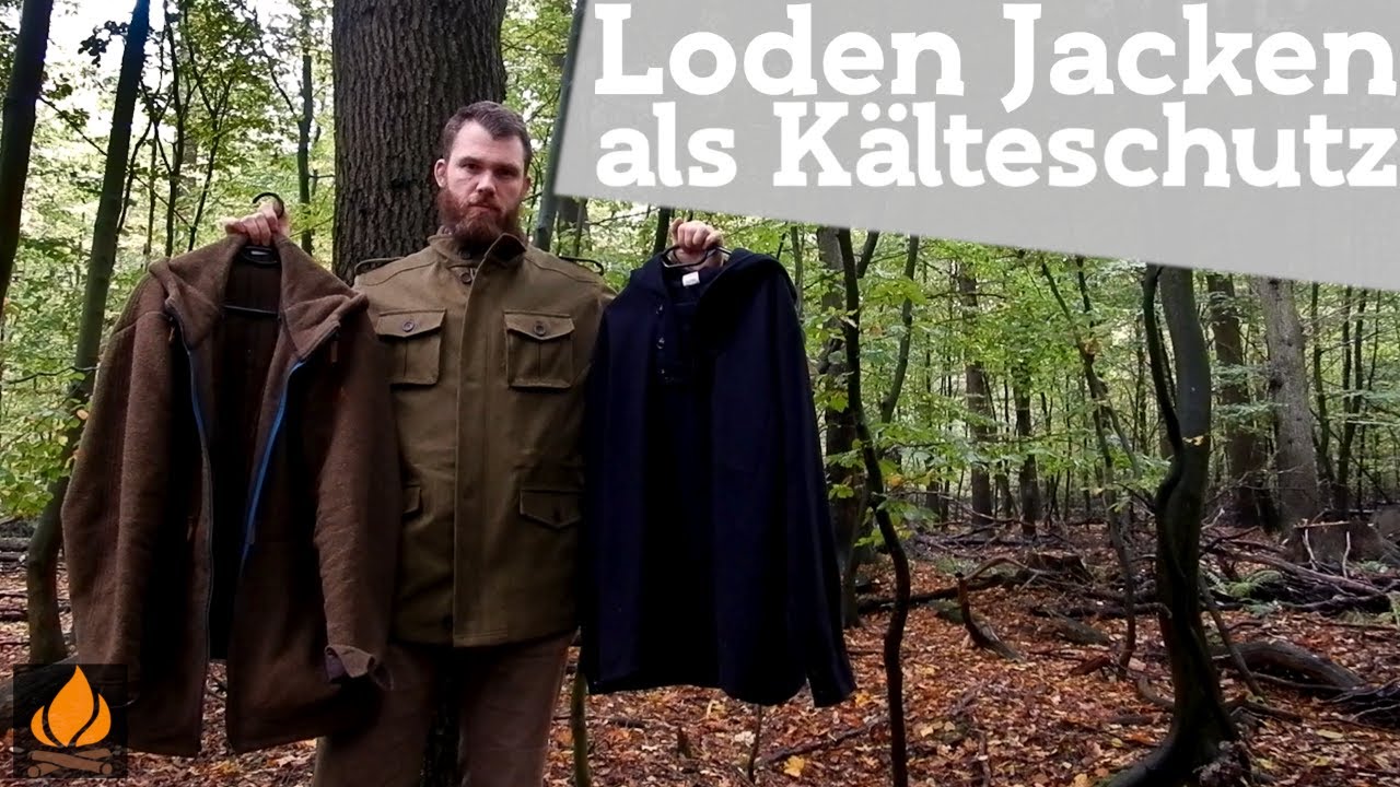 Loden Jacken gegen die Kälte | Bushcraft Ausrüstung