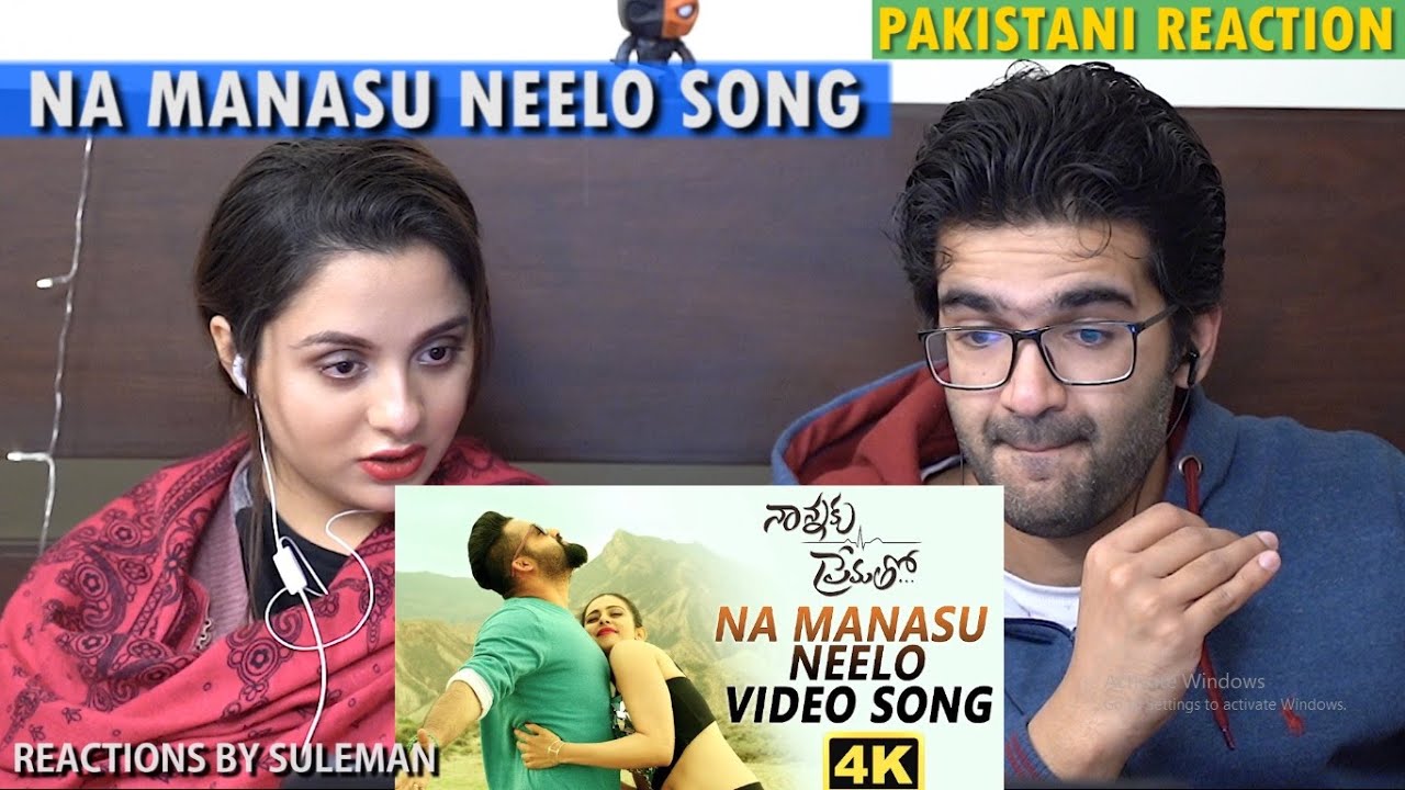 Pakistani Couple Reacts To Na Manasu Neelo | Nannaku Prematho | JR NTR