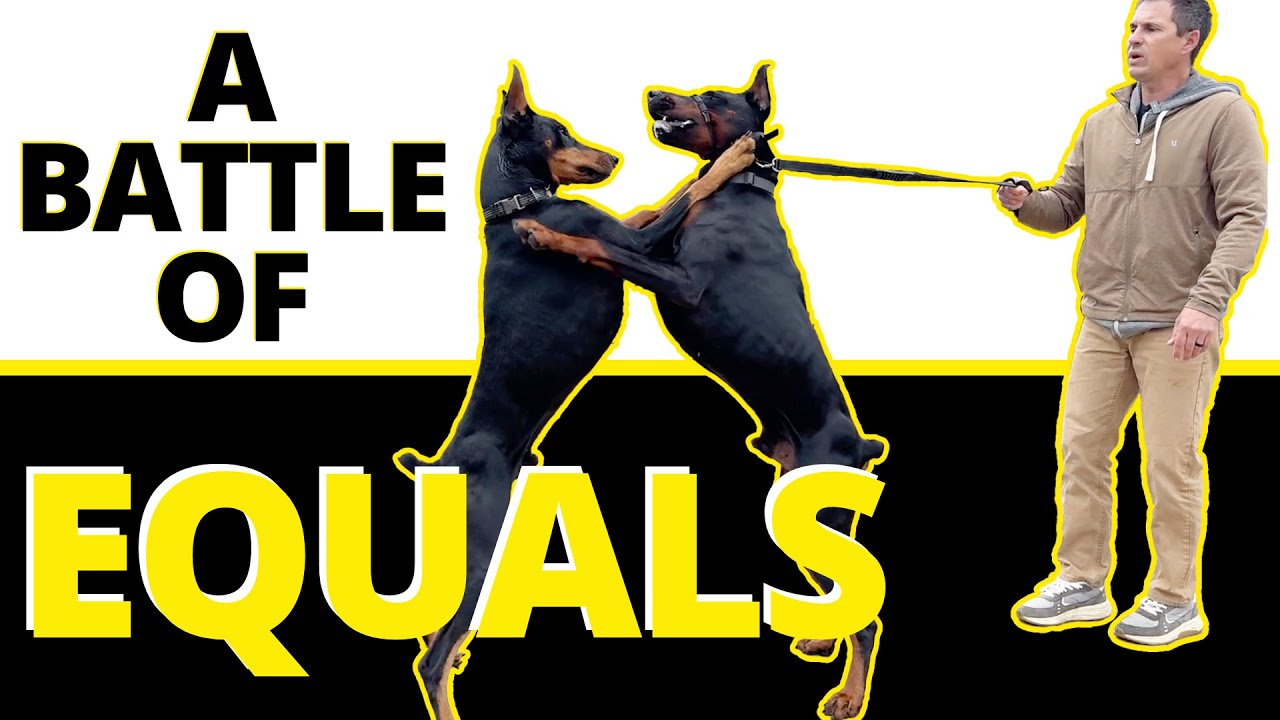 Getting Two Dominant Alpha Males to Play Together, Impossible?  Learn When & When Not to Correct.
