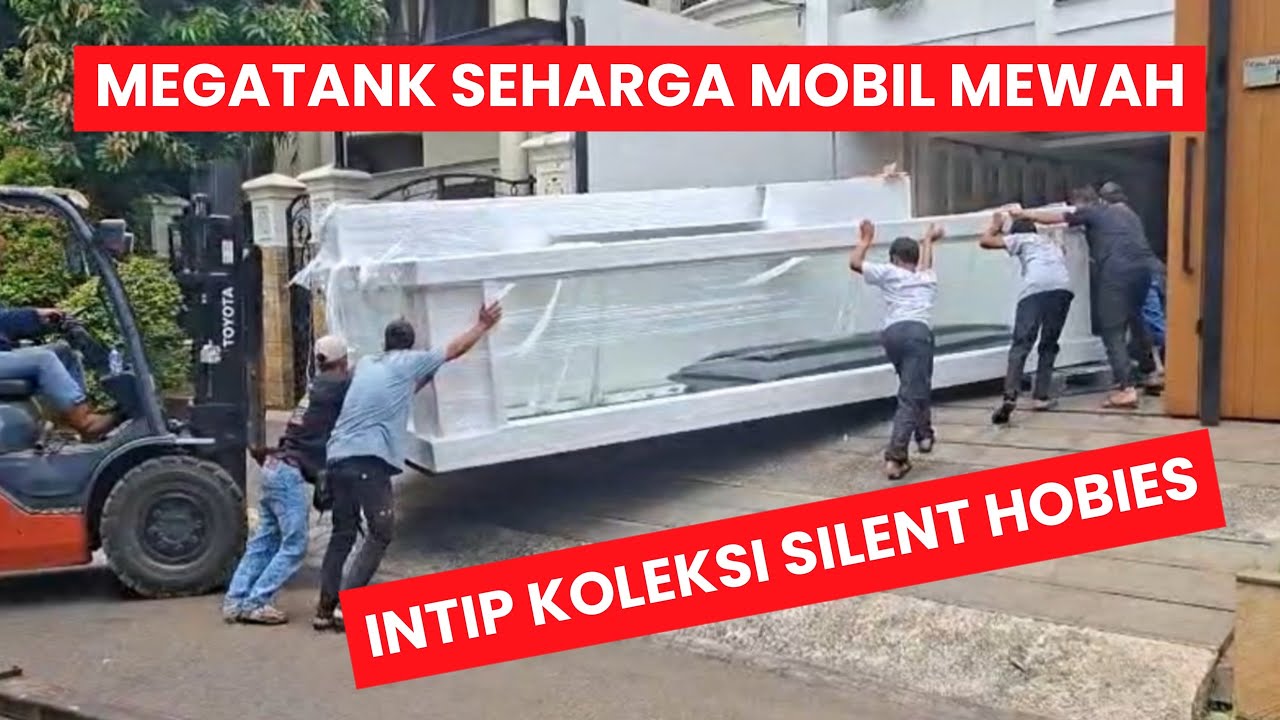 PENGHOBIES IKAN PREDATOR YANG MULAI MENG-GILA !!! BUAT MEGATANK FIBER GLASS SAMPAI RATUSAN JUTA