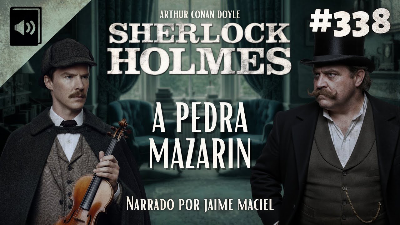 #338 - Audiolivro - Sherlock Holmes: A Pedra Mazarin - Arthur Conan Doyle