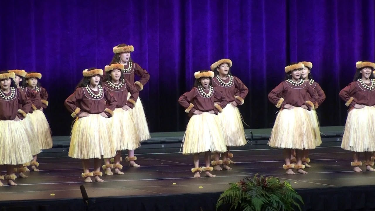 Hālau Hula 'O Nāpunaheleonāpua - 2019 Queen Lili'uokalani Keiki Hula Competition