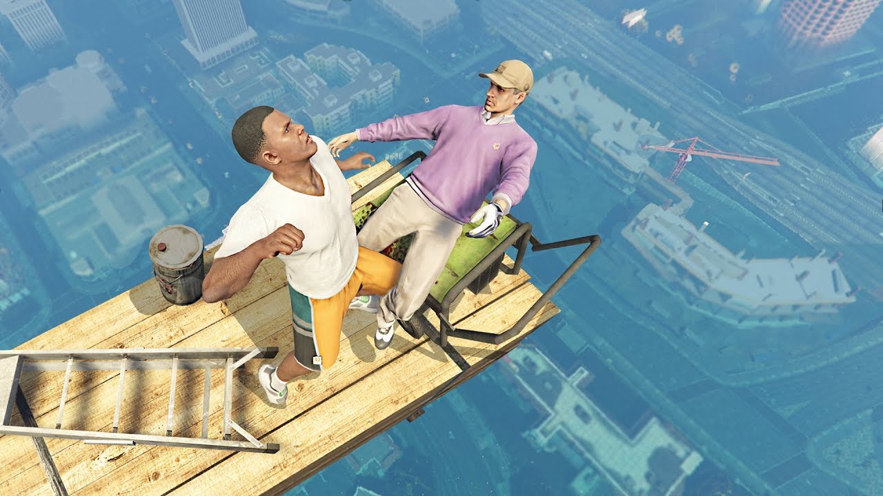 GTA 5 Epic Ragdolls Flooded Los Santos Water ragdolls/fails vol.10
